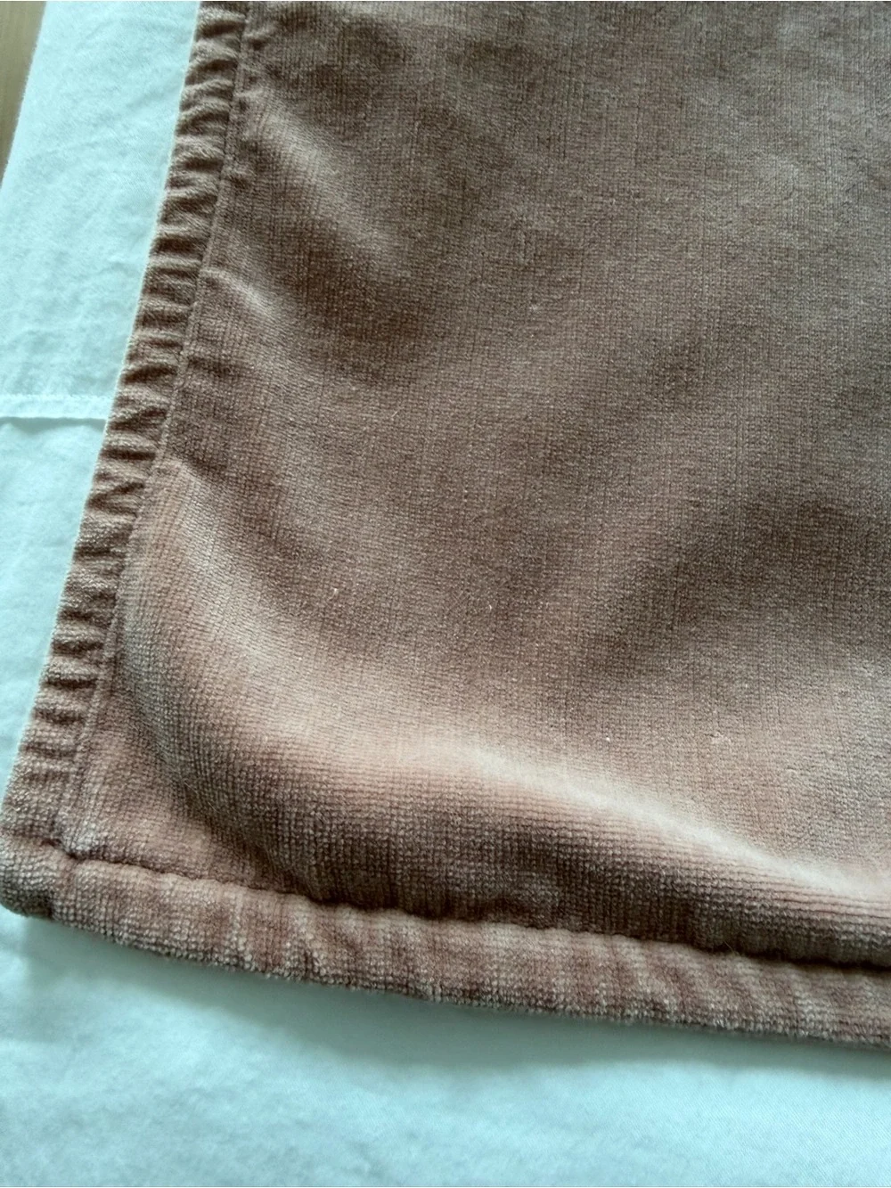 Pottery Barn velvet pillow covers in Dusty Rose (2)